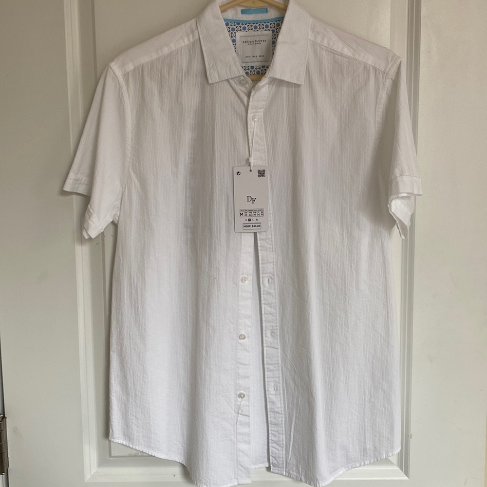 Seersucker Casual Button Down